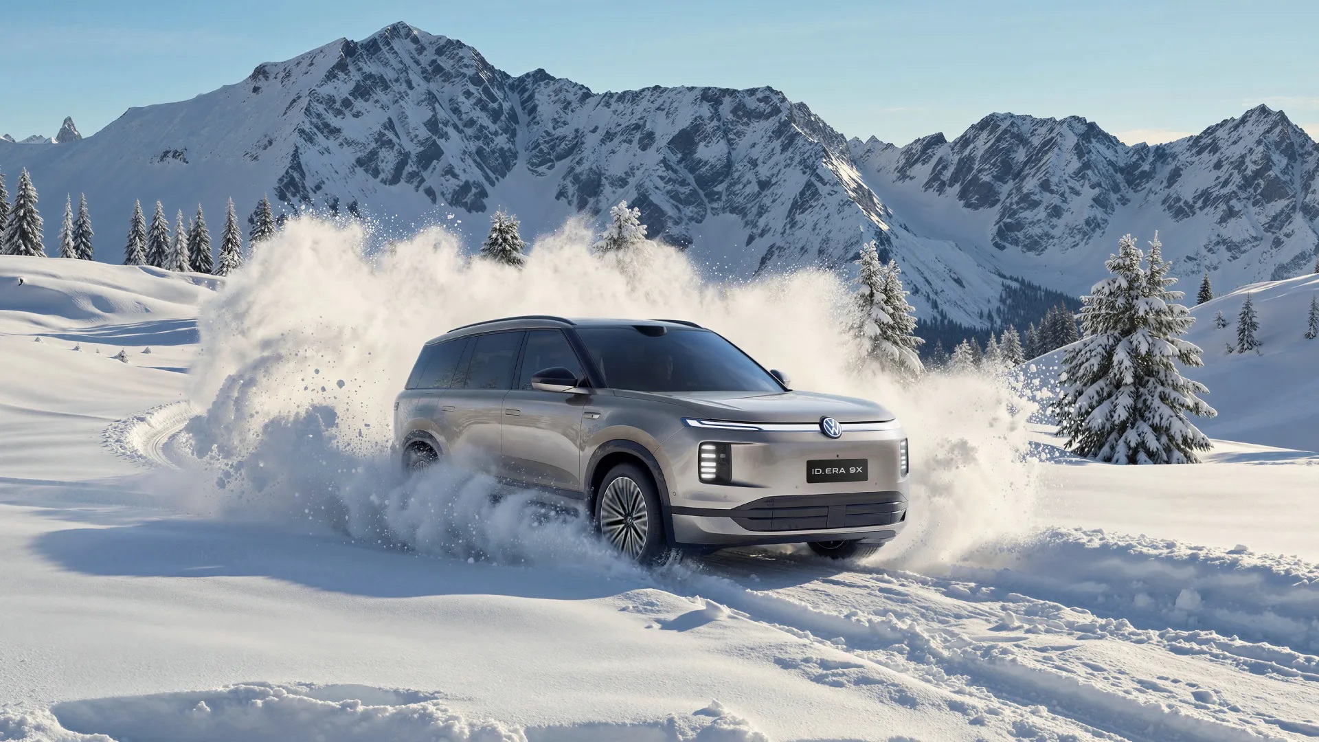 Гибридный автомобиль Volkswagen ID.ERA 9X